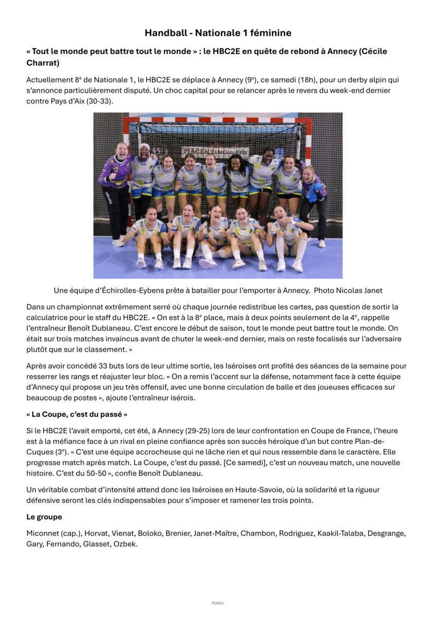 Article Dauphiné Libéré N1F Les Alpines