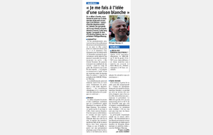 Article Dauphiné Libéré 26/01/2021