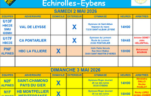 Rencontre des 2 et 3 mai 2026