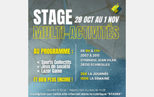 STAGE TOUSSAINT 2007-2011