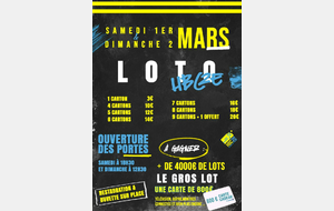 LOTO du HBC2E samedi 1er mars 2025